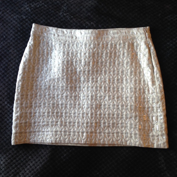 Banana Republic Skirts Banana Republic Plus Size Metallic Mini